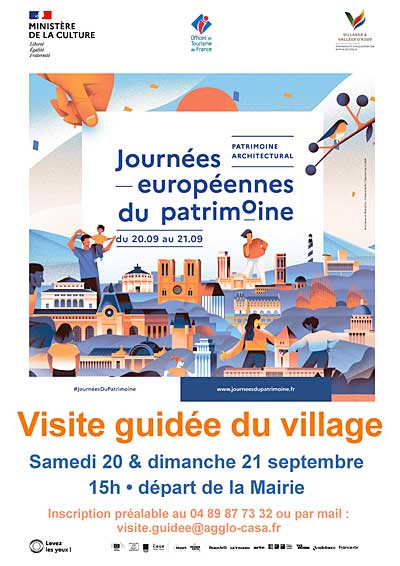 Visite guide du village