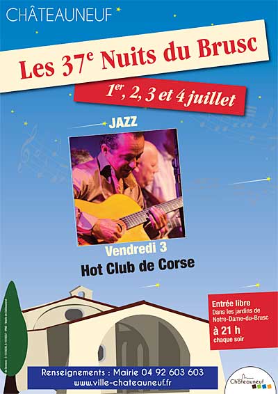 Festival « Nuits du Brusc » : Hot Club de Corse