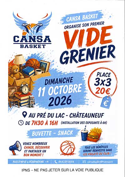 Vide-Grenier de Cansa Basket